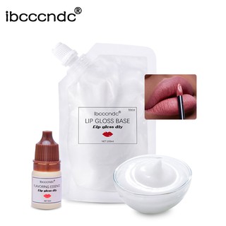 ibcccndc diy ลิปกลอส base gel+รสธรรมชาติ 100 กรัม