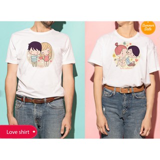 เสื้อคู่ลายการ์ตูนน่ารักๆ มีหลายลาย