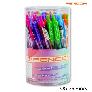 Pencom OG36-Fancy ปากกาหมึกน้ำมันแบบกด