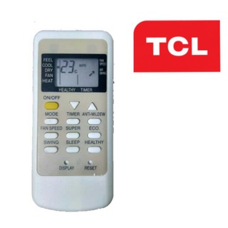 Tcl รีโมทควบคุมเครื่องปรับอากาศ