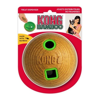 KONG ของเล่นสุนัข Bamboo Feeder Ball