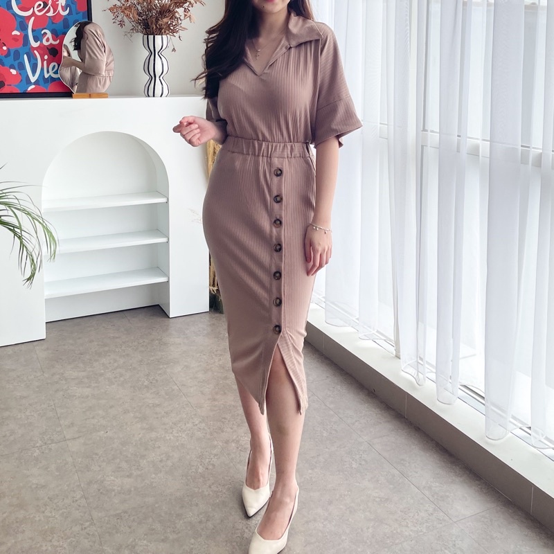 CAMILLA SET - KNIT SET / TOP AND SKIRT