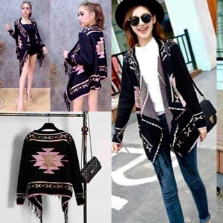 เสื้อคลุมไหมพรม ขายดีมากค่าส่งส่งต่อ1ชิ้น