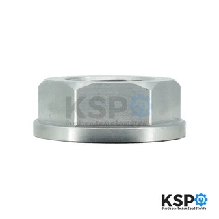 น็อต เครื่องซักผ้า SAMSUNG ซัมซุง รุ่น Direct Drive เกลียวซ้าย รูใน 24mm หนา 17mm สแตนเลส อะไหล่เครื่องซักผ้า