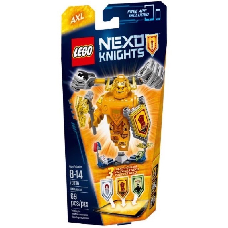 LEGO Nexo Knights 70336 Ultimate Axl ของแท้
