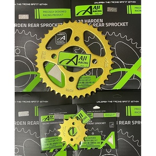 Aji RACING 428 RS150 SPROCKET 14T 15T 16T 40T 41T 42T 43T 44T สีทอง ด้านหน้า ด้านหลัง