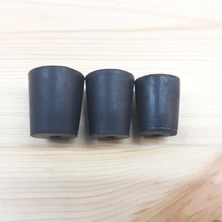 จุกยางเบอร์ 5- เบอร์12 เจาะ 1รู ( Stopper-Rubber 1 hole)