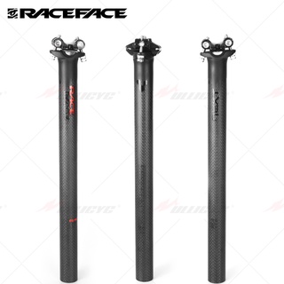 Race Face Next Red Black Matte 3K Carbon Fiber Cycling Parts ถนน / จักรยานเสือภูเขา Seatpost 27.2/30.8/31.6mm