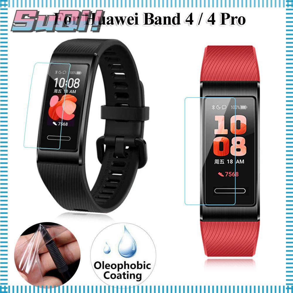 TPU Hydrogel Protective Film Screen Protectors Full Cover For Huawei Band 4 4 Pro Smart Watch
