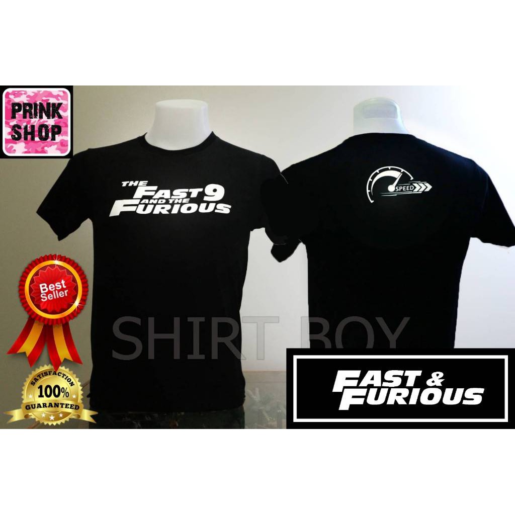 ถูกที่สุด เสื้อ Fast9 เสื้อ Fast and Furious เสื้อแฟชั่น พร้อมส่ง