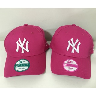 หมวก NY new era cap สีชมพู แท้100% แบบดาราใส่คะ