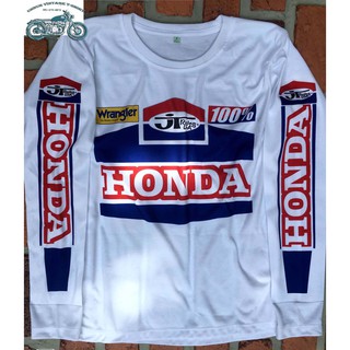 เสื้อยืดฮอนด้า honda vintage jersay