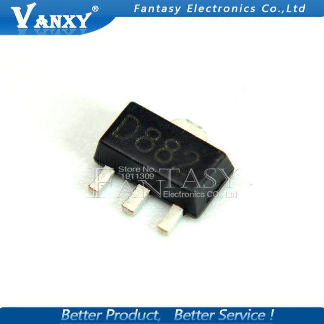 20PCS 2SD882 SOT89 D882 SOT SMD ใหม่และ IC