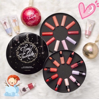 ของแท้(แถมโฟมล้างหน้า199฿) Tiny Twinkle Dear My Lips-Talk Velvet Mini 10 สี อีจูดี้ ลิปสติก ลิปแมทท์ ลิปบาล์ม ลิปทินต์