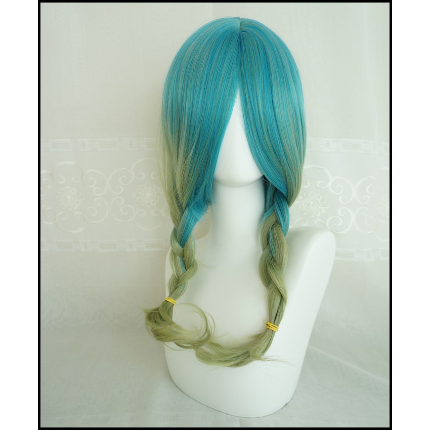 Korea Pony Makeup Queen Personality Long Straight Hair In The