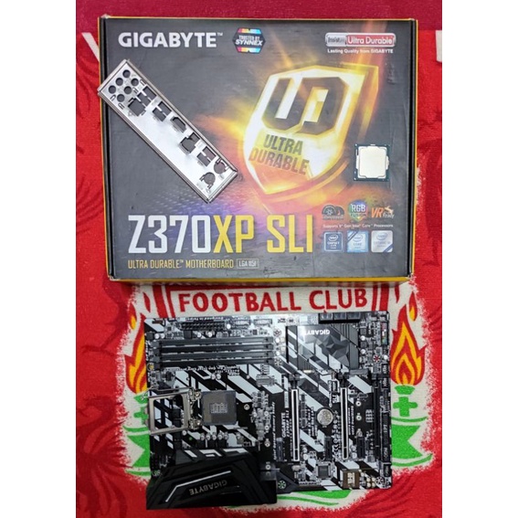 เมนบอร์ด GIGABYTE Z370XP SLI + CPU INTEL CORE I5-8500 SOCKET 1151V2