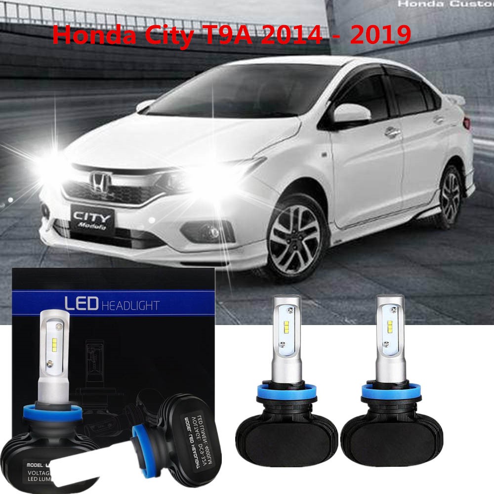 ไฟหน้าหลอดไฟ LED Bright H11 สําหรับ HONDA city t9a 2014-2019