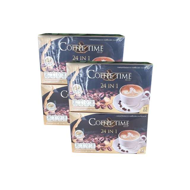 กาแฟ coffee time 24 in  1