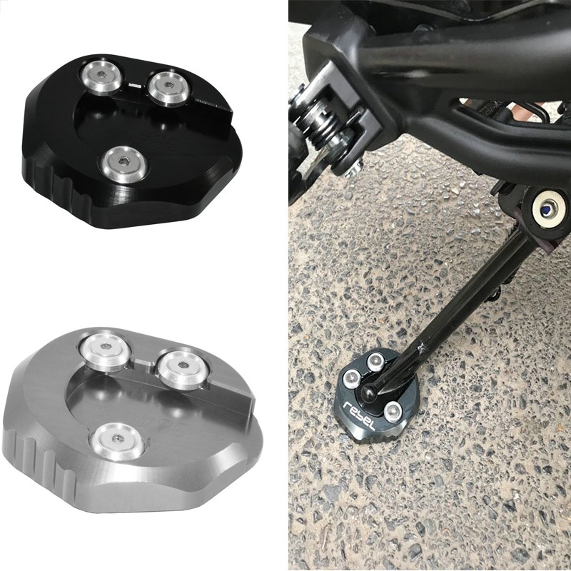 แผ่นต่อขยายขาตั้งรถจักรยานยนต์ สําหรับ Honda CMX Rebel 500 300 CMX300 CMX500 2017-2020 2021