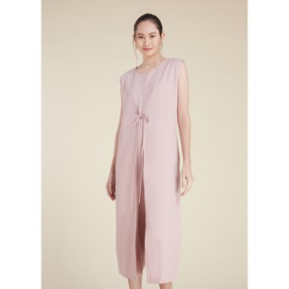 ชุดคลุมท้อง ชุดให้นม Madison Jumpsuit Pink