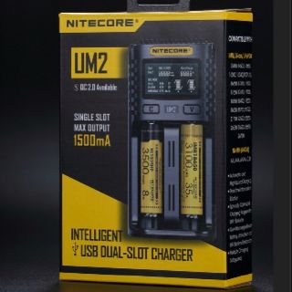 เครื่องชาร์จ Nitecore UM2 ของแท้เช็คโค๊ตได้