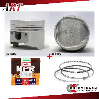 ART ลูกสูบ/แหวน NPR สำหรับ MITSUBISHI LANCER, HYUNDAI SONATA 2.0 รุ่นเครื่อง 4G63S