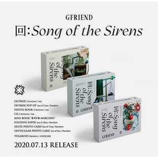 [ Pre-Order ] GFRIEND Album: 回:Song of the Sirens + Poster