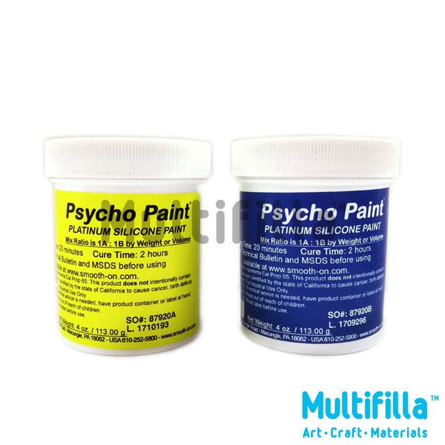 Smooth-on Psycho Paint : 226g - เบสสีซิลิโคนแพลตตินัม