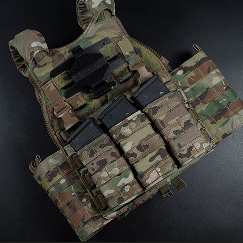 Idogear กระเป๋านิตยสารยุทธวิธี สามชั้น สําหรับแม็ก 5.56 มม. พร้อมช่องใส่ของแข็ง แบบดึงเร็ว MG-F-14 ราคา ถูกที่สุด ดีลบีเคเค แกลเลอรีภาพที่ 4