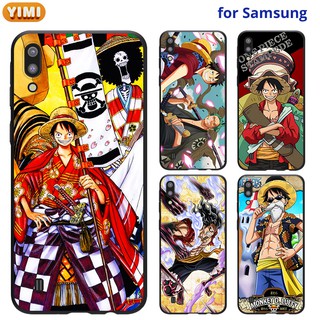 เคส SAMSUNG A24 A14 A34 A54 5G A11 M11 4G 5G A51 A30 A20 A71 A70 A70SS A70 A70S โทรศัพท์มือถือ ลายการ์ตูนวันพีช สําหรับ