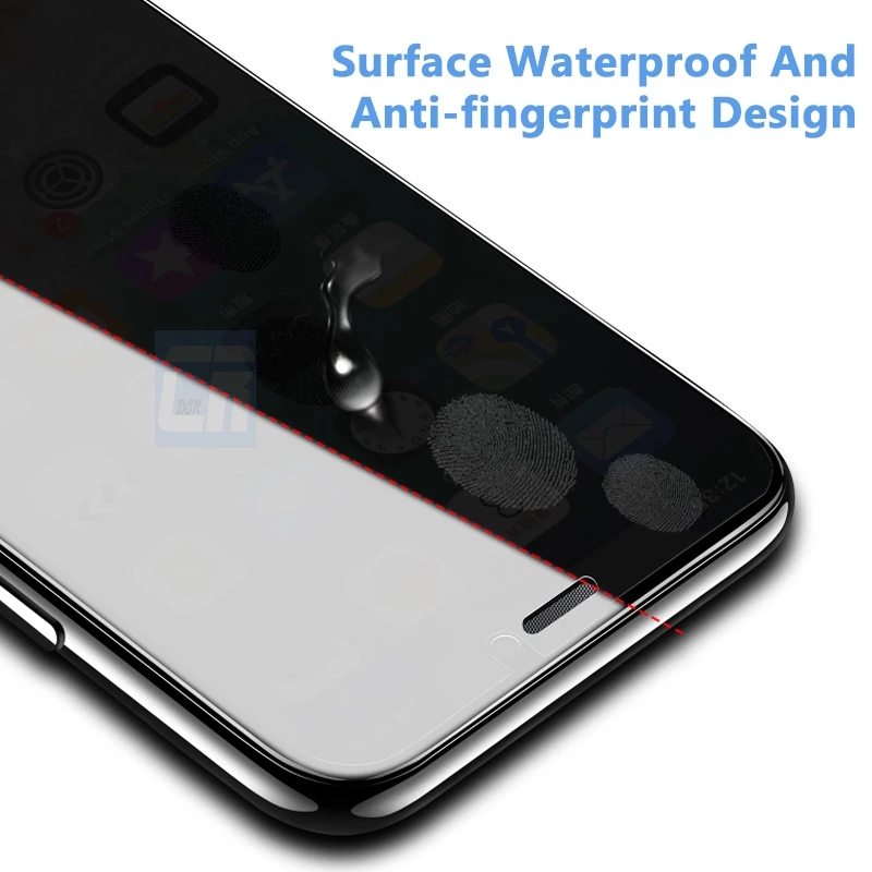 ฟีล์มกระจกนิรภัยกันรอยหน้าจอ 3 D สําหรับ Iphone12 Pro 12Pro Max #8