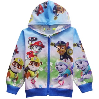 เสื้อกันหนาว กันลมเด็ก paw patrol