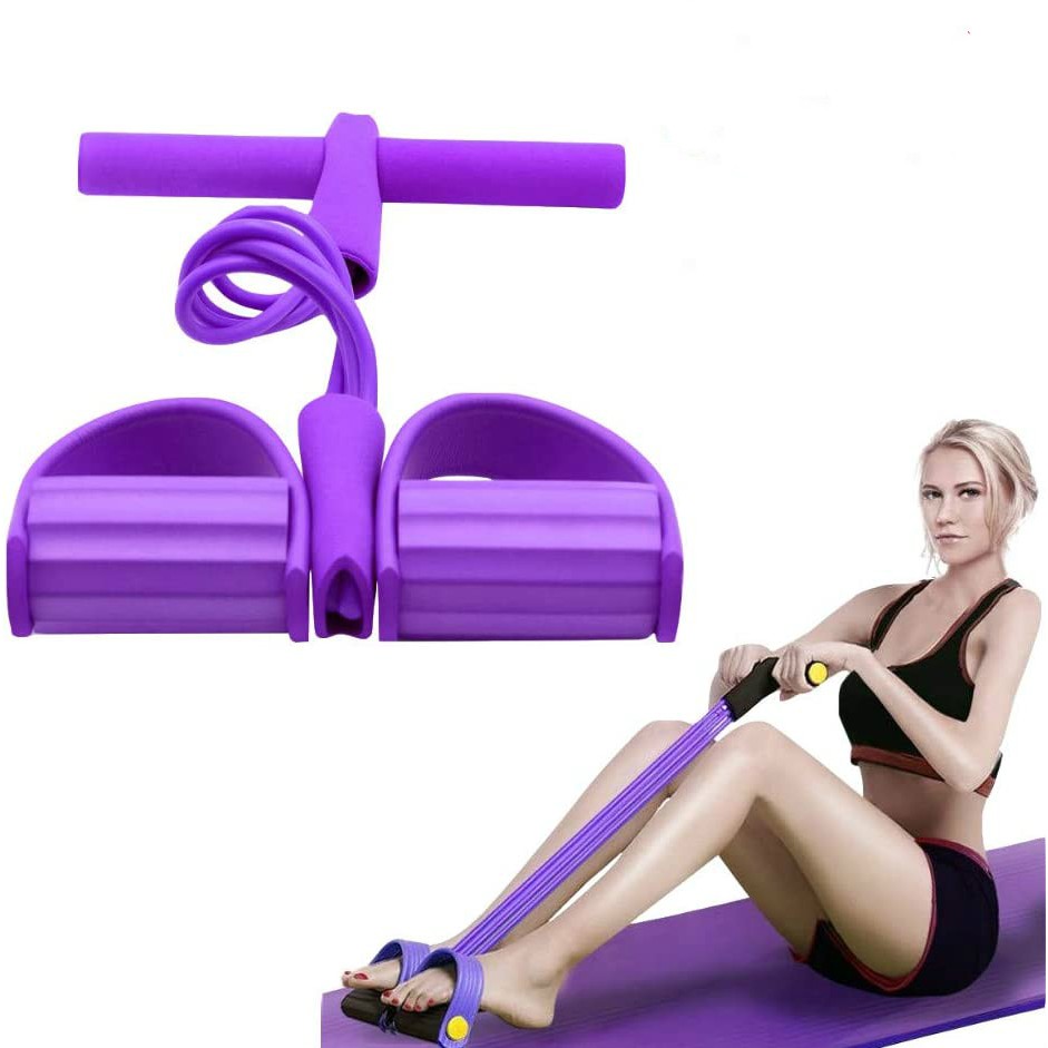 elastic sit up pull rope exercises