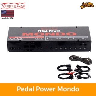 Voodoo Lab Pedal Power MONDO Power Supply สำหรับจ่ายไฟ Pedalboard เอฟเฟค พร้อมสายพ่วง Made in USA แท้