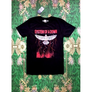 เสื้อผ้าผช🔥 🎸เสื้อวง System Of A Down สินค้านำเข้า ลิขสิทธิ์แท้ 🔥S-5XL