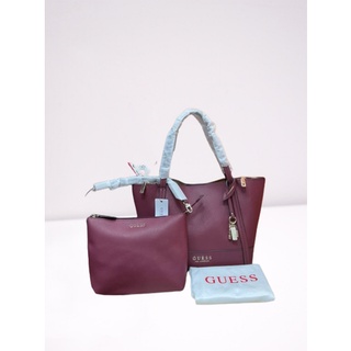 กระเป๋าสะพายไหล่  GUESS HEIDI HAMMERED EFFECT BAG