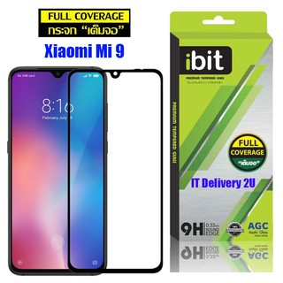 iBit กระจกกันรอย Xiaomi Mi9 ฟิล์มกันรอยแบบใส เต็มจอ