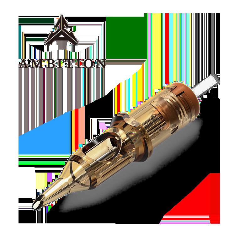 Ambition Tattoo Cartridge needles Round Shader 0.35mm 3rs 5rs 7rs 9rs 11rs 14rs For color packagi09