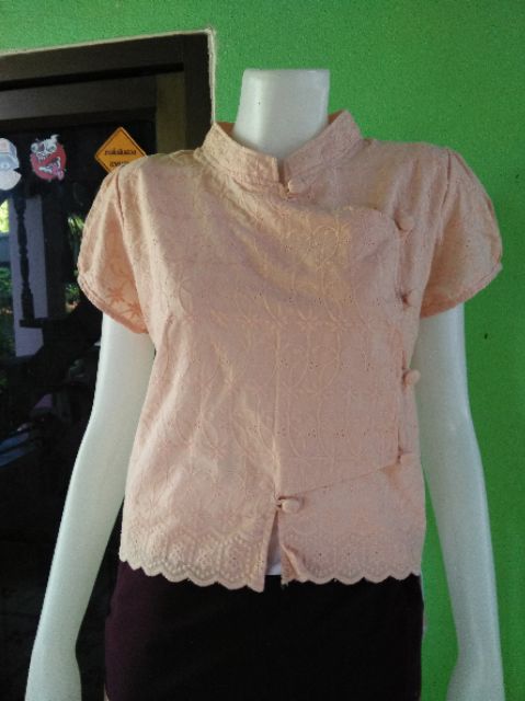 Big sale เสื้อลูกไม้ญาญ่า คอจีนป้าย #ญาญ่า อุรัสญา #กลิ่นกาสะลอง - รูปที่ 5