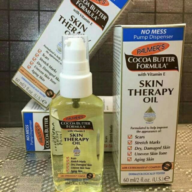 พร้อมส่ง ของแท้ 💕Palmer’s cocoa Butter Rosehip Skin Therapy Oil 60ml.