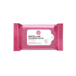 แผ่นเช็ดเครื่องสำอาง Cathy Doll Micellar Cleansing Water Make Up Wipes บรรจุ 1 ห่อ 30 ชิ้น