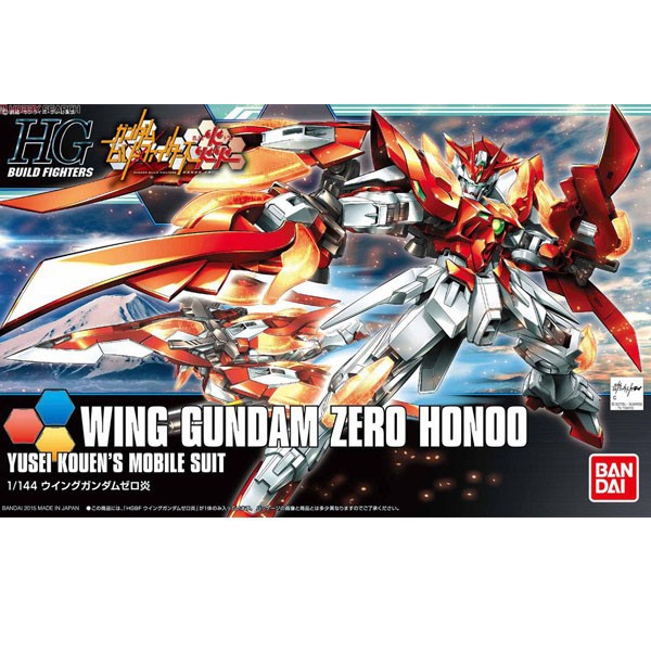 Bandai HG Wing Gundam Zero Honoo 4573102554406 (Plastic Model)