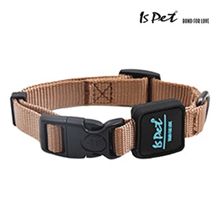 ISPET - lightweight+Series Collar (CL0106) ปลอกคอสุนัข (Brown)