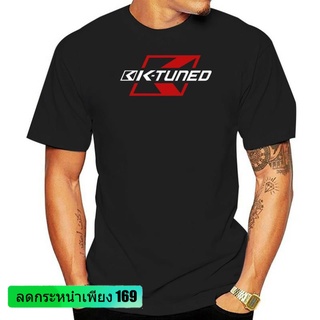 เสื้อยืดลําลอง ผ้าฝ้าย แขนสั้น คอกลม พิมพ์ลาย K Tuned ทรงหลวม สําหรับผู้ชาย