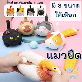 [COD] ตุ๊กตาน้องแมวยืดได้หดได้ ราคาส่ง เล่นคลายเครียด  บีบเล่นแก้เครียดได้ แมวยืด ของเล่นคลายเครียด ของเล่นผ่อนคลาย