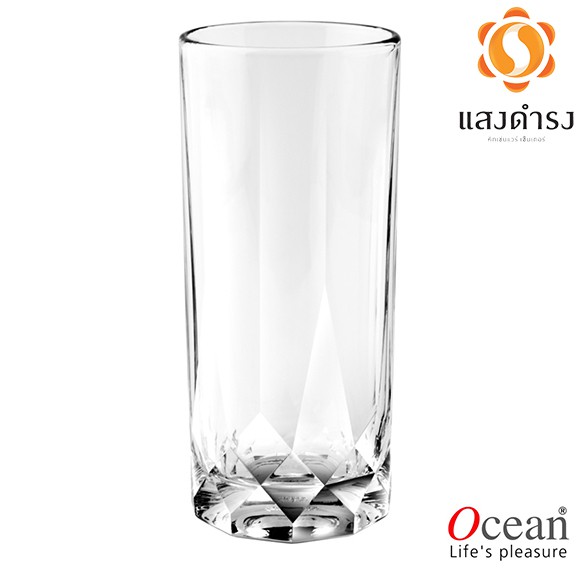 Ocean แก้ว Connexion Long Drink #P02809 ocean 430ml 15 ออนซ์ แข็งแรง ทนทาน มีเก็บเงินปลาย