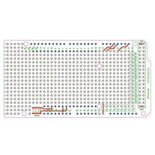 บอร์ดPcb Arduino Mega 2560 R 3 โล่บอร์ด Diy