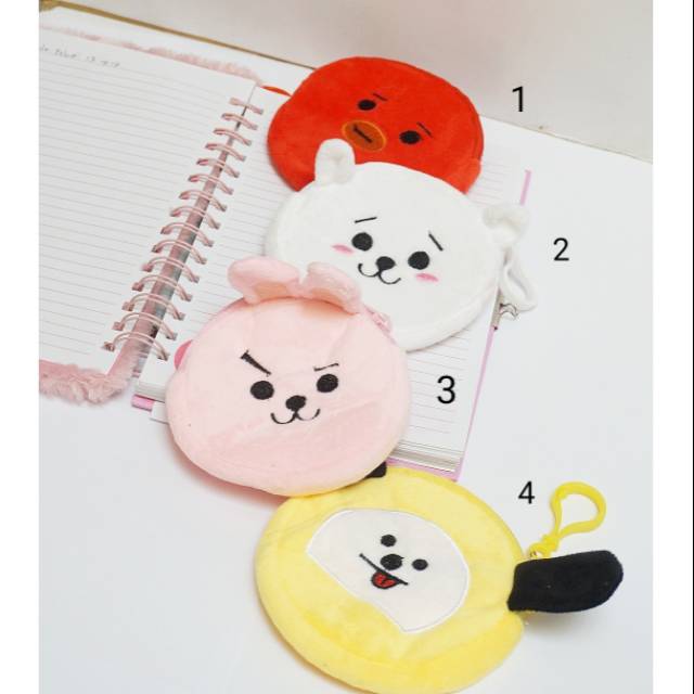 Bt21 Bt21 กระเป๋าใส่เหรียญขนาดเล็ก