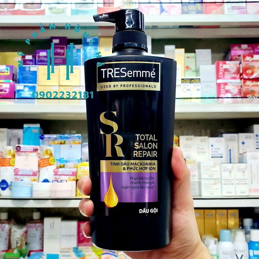 Tresemme Shampoo, Macadamia Extract And Ion Complex 631มล