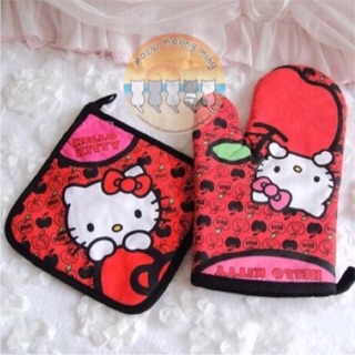 Hello Kitty ชุดถุงมือจับของร้อน